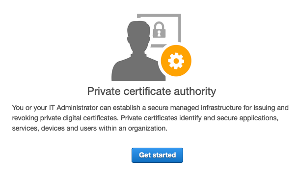 Private CA get started