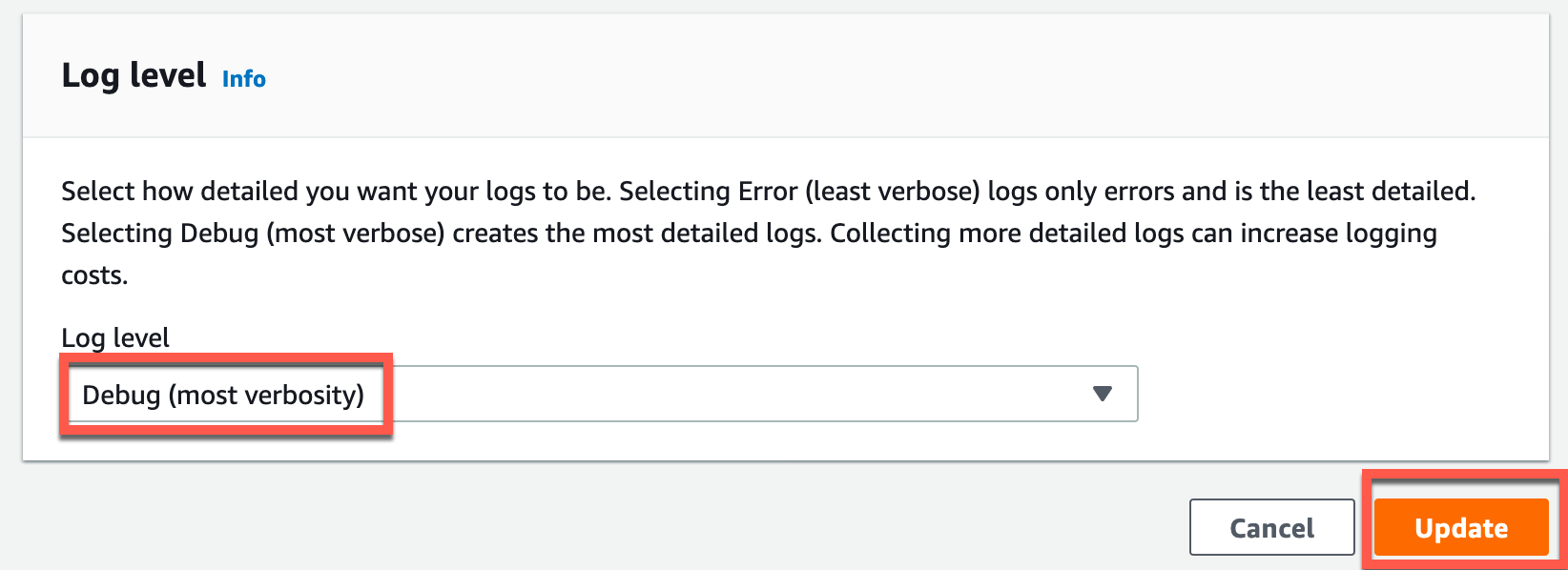 manage logs