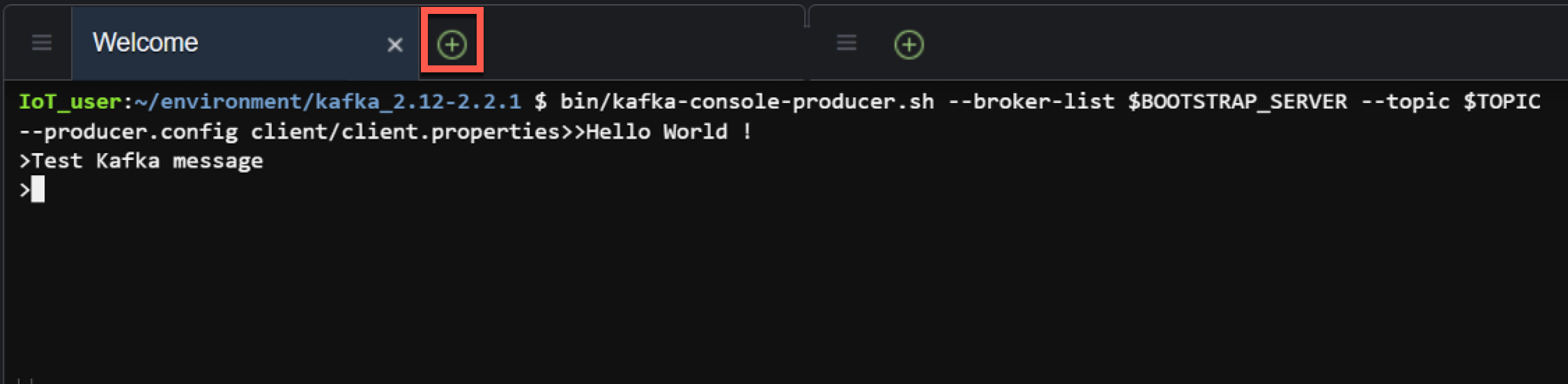 new terminal 