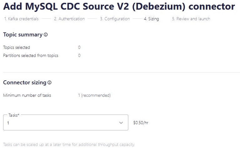 Add MySQL CDC Source V2 connector Sizing