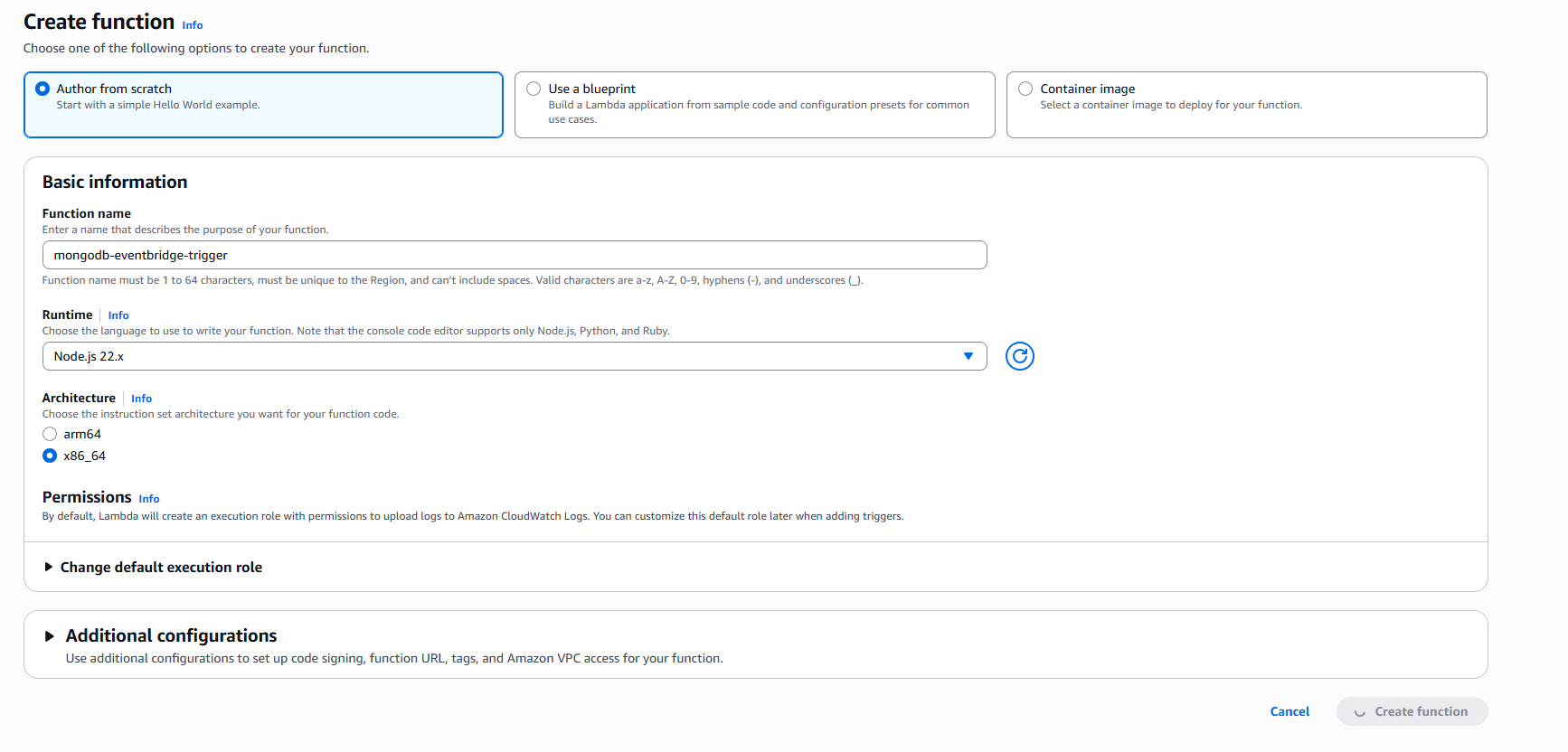 Select Author from scratch