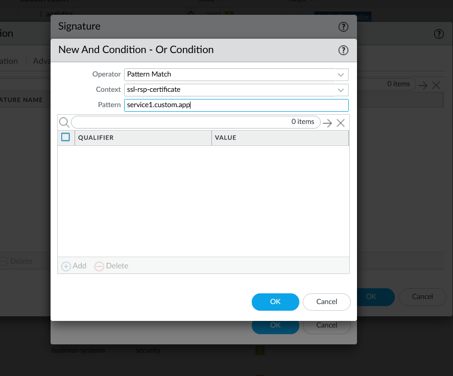 Leverage the data embedded in the SSL certificate which was automatically generated by ACM