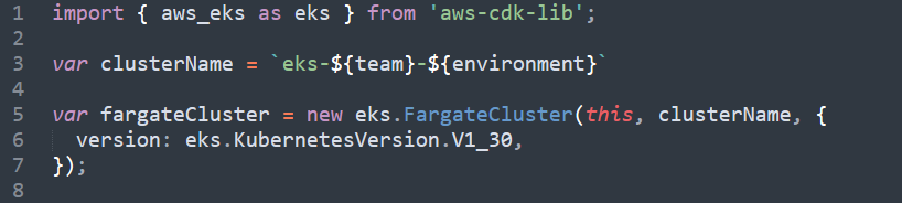 Grafana Cloud - Lines of code to provision a cluster