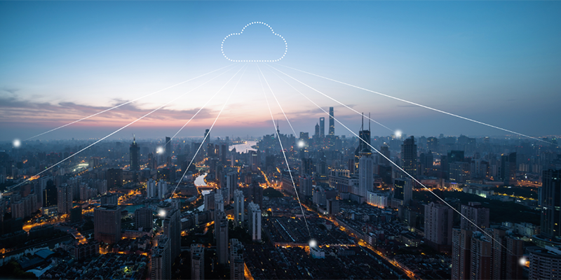 Image a&eacute;rienne de la ville