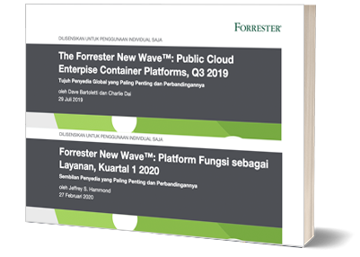 Laporan Analisis Forrester New Wave™ Bertajuk FaaS dan Enterprise Container Platforms