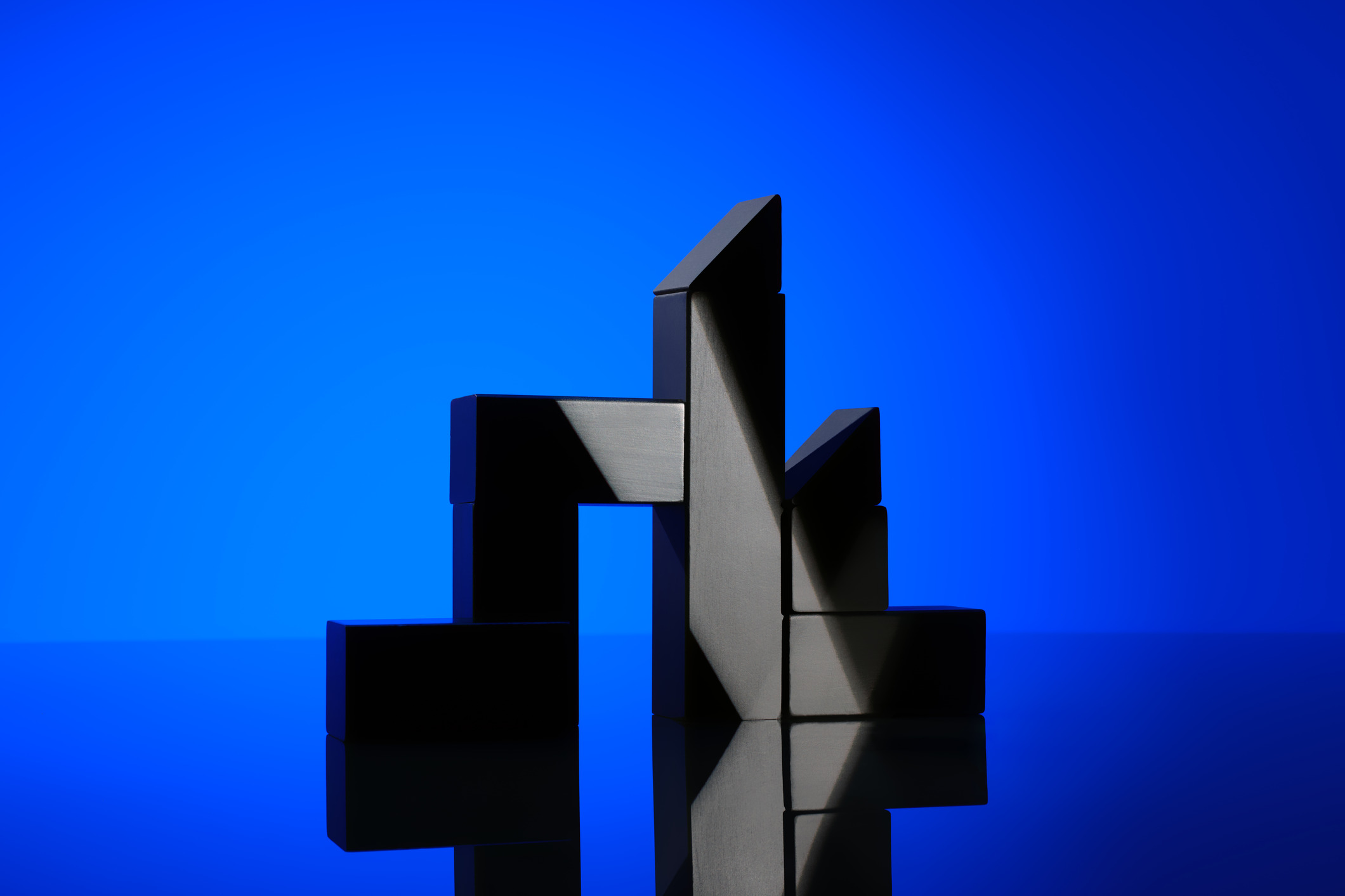 堆叠形状的图像