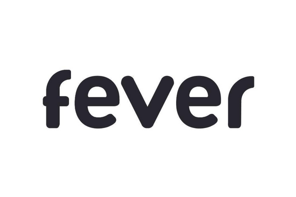 The word 'fever' in bold, lowercase black text on a white background.
