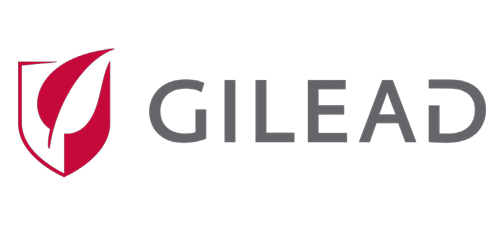 Gilead company logo shown, related to generative AI and AWS cloud infrastructure.