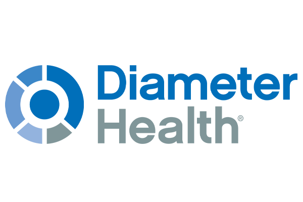 Logo of Diameter Health, featuring a blue and gray design with the company name.