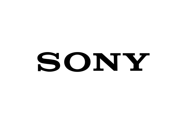 The official Sony logo displayed in black text on a white background.