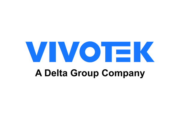 VIVOTEK logo in blue text on a transparent background