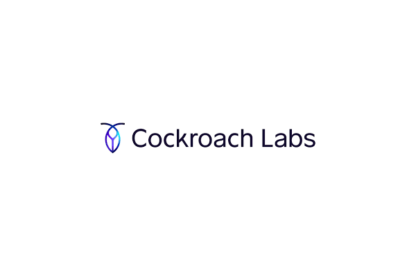 Cockroach Labs logo with text displayed on a white background.