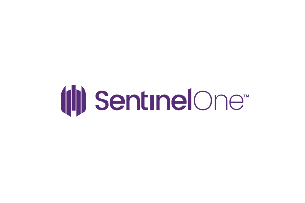 SentinelOne company logo in purple text with icon