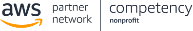 "Logo for AWS Partner Network Nonprofit Competency."