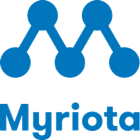 The logo of Myriota, featuring a stylized blue 'M' formed by connected nodes, with the company name 'Myriota' below it.