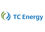 The TC Energy company logo featuring a stylized green and blue symbol with the text 'TC Energy' in blue.