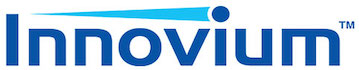 The Innovium logo featuring blue stylized text with a blue triangular accent above the text.