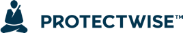Protectwise company logo with text 'PROTECTWISE' and a stylized icon to the left, used as a customer reference asset.