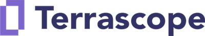 The logo of Terrascope, featuring the company name in a stylized font with a geometric icon on the left.
