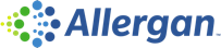 Allergan company logo, used as a customer reference image.