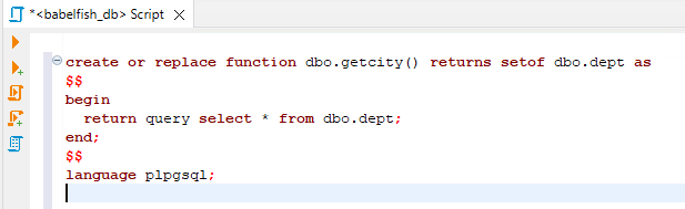Create getcity